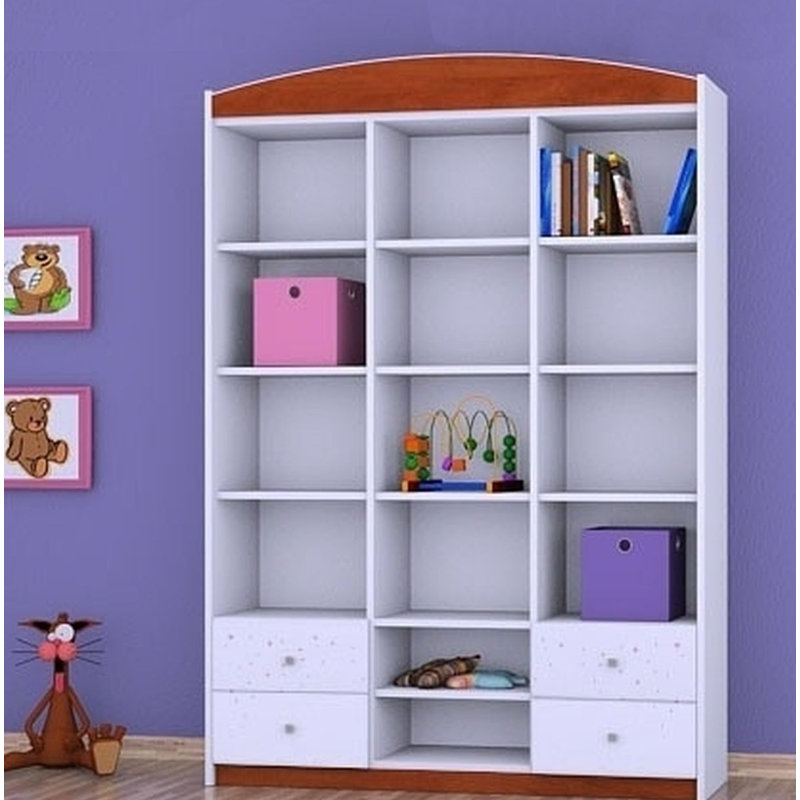 Phoenix 183cm H X 132cm W Kids Cube, Brown