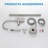 Floor Mount Bathroom Freestanding Tub Filler Faucet With Handheld Shower-108670697