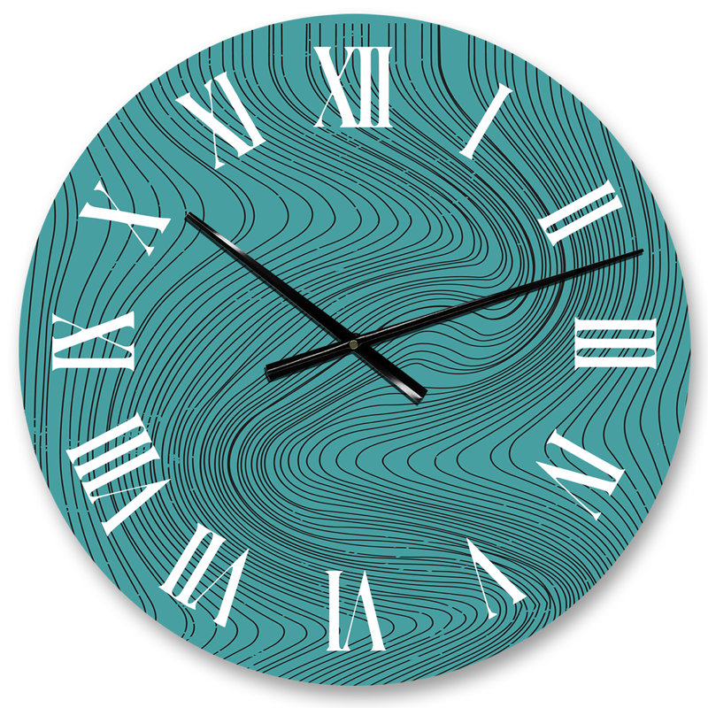 Horloge murale tardive 20S, Moyen