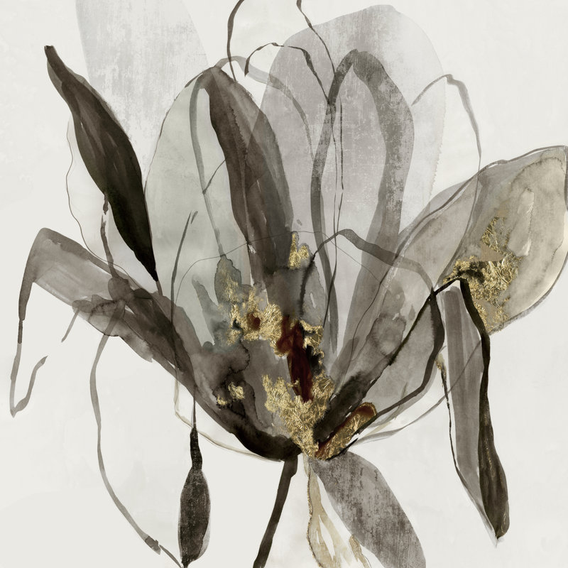 Charclière en fleurs, H 20 po x l 20 po