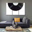 Ensemble de 3 disques vinyles sur toile-92763834