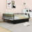 Metal Platform Bed with 2 Drawers and Slats-63513571-63513570