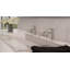 Lavabo de salle de bain encastré en résine 48 po x 16,1 po Badeloft UB-04-XL-MGRY-72049420