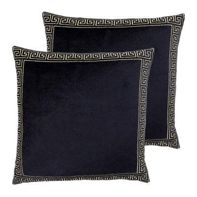 Fiske Geometric Square Cushion