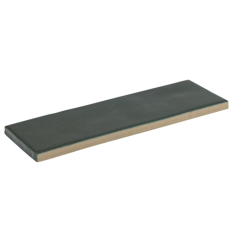 8'' W x 2.5'' L Porcelain Subway Singular Tile, Green