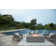Sedona 66" L x 32 W x 22" H Concrete Fire Pit Table with Pull-Out Propane Tank Drawer by AMS Fireplace