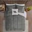 Édredon - grand, gris anthracite + literie grand pour, design
