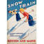 « snow training rétro », publicité sur toile tendue-26129692