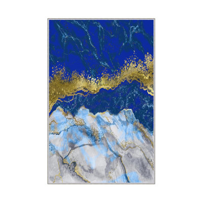 Luxurious Woven Area Rug, 100% Polyester, 23.6 x 39.4 inches | 650 g/m², 0.3 in Pile Height | Antibacterial, Non-Slip PVC Dot Underside, Machine Washable | 3D Digital Printing, Perfect for Living Room & Bedroom Decor