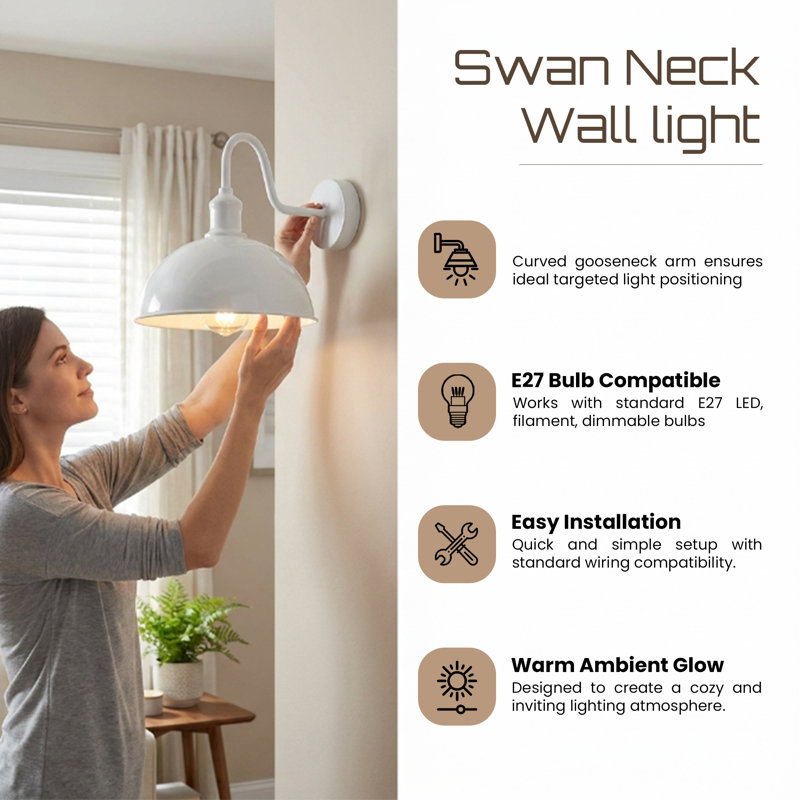 Armed Sconce, No, No, White