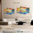 Abstract Brain On Canvas 4 Pieces Set-238063159