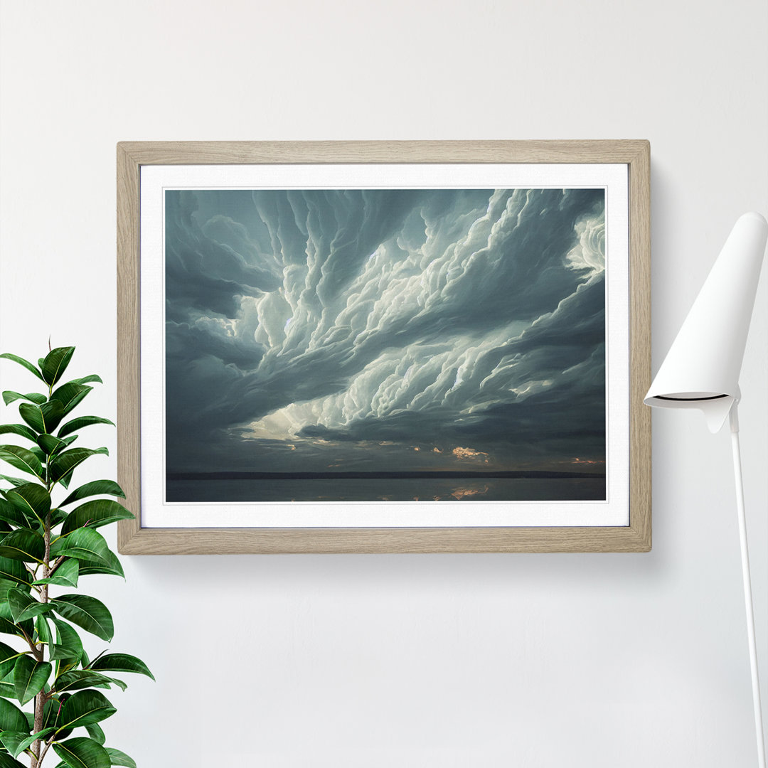 Splendorous Clouds - Framed Print