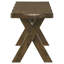Alston Wood Dining Bench Knotty Nutmeg