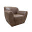 Fauteuil pivotant d'appoint Esis, coussins moelleux, similicuir-103215112