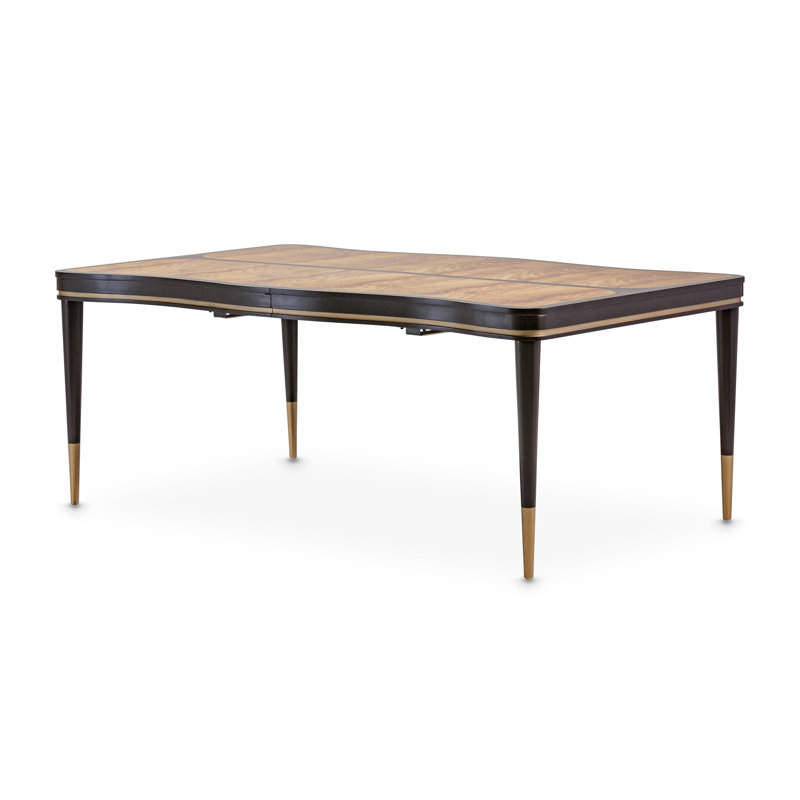 Malibu Crest Mahogany Wood Dining Table