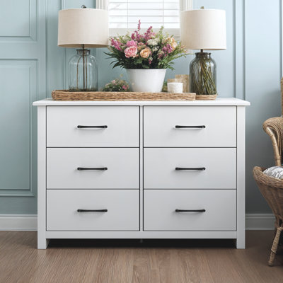 Commode double 6 tiroirs Walter