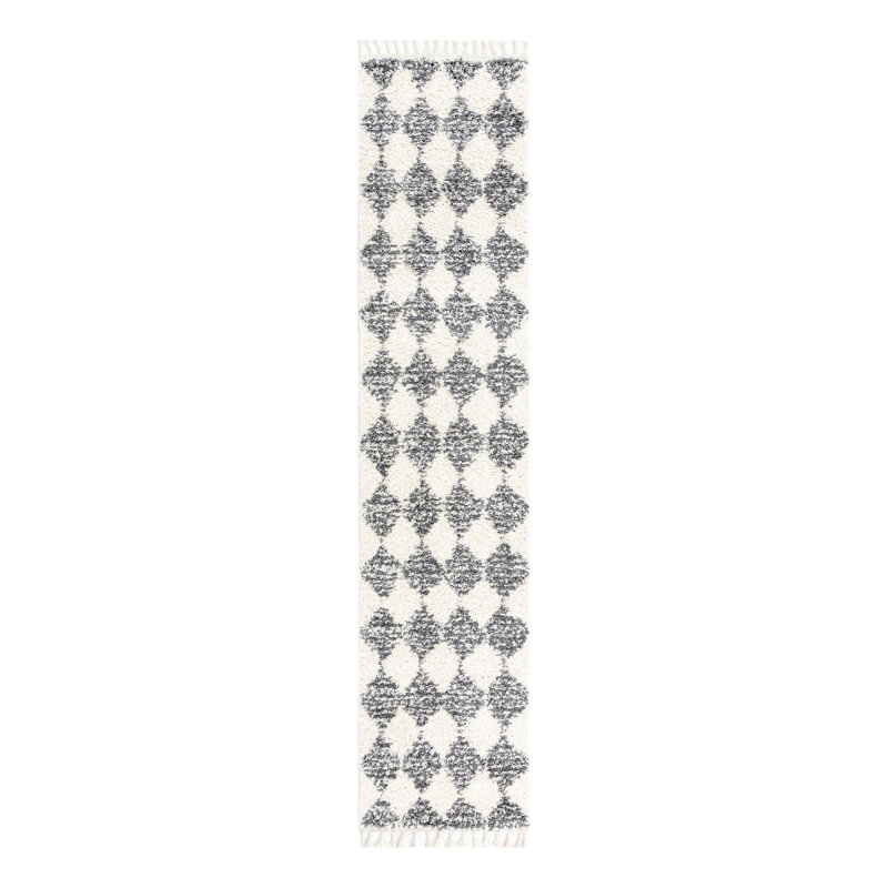 Tapis à poil long Serenity, Tapis de couloir 2 pi 7 po x 12 pi