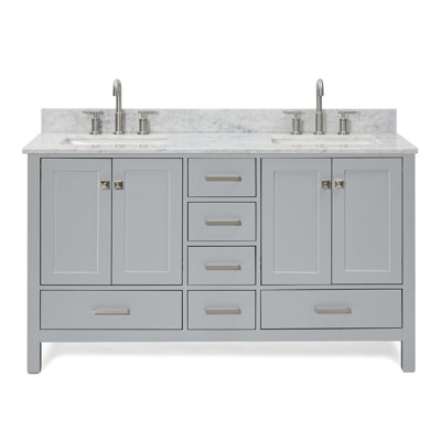 Ensemble de meuble-lavabo double 61 po Flynt