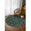 Tapis en coton et polyester à imprimé numérique Florop Collection Florest-2020251965