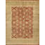 Wool Oriental Area Rug in Beige/Red-173515983