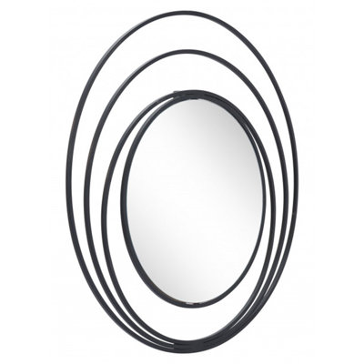 Engineered Wood Flat Wall Mirror