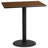 Carrus Rectangular Laminate Dining Table Top with Round Base-1464009583-1464009571