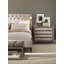 Michael Weiss King Tufted Upholstered Low Profile Panel Bed-502401694-502790364-487068593