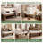 Wood Upholstered Dining Bench