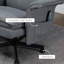 Ivoneta 78cm Wide Ergonomic Recliner with Massager