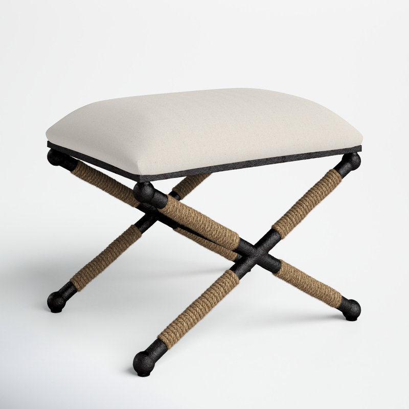 Cherise Accent Stools, Oatmeal Basketweave