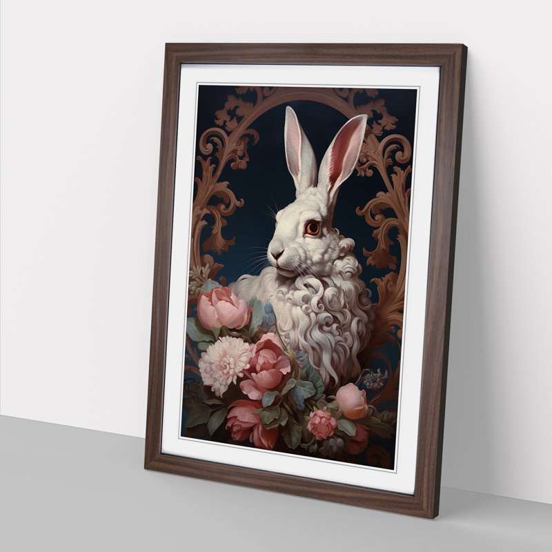 Hare Rococo - Framed Print