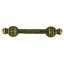 ASTORIA 3-1/2" CENTER TO CENTER PULL IN BURNISHED PLATE-1777052459