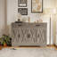 Armoire de rangement à deux tiroirs avec buffet et îlot de cuisine de 47,2 po Bundrage-1514539455