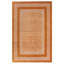 Tapis en coton tissé orange brûlé Alfa Rich Jida-1671900548