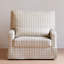 Crawford Pillowback Chair and a Half Upholstered Swivel Glider-1636909259
