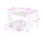 2 Drawers Metal Bunk Bed With Shelves, LED Light Strip And Charing Station-1935564049