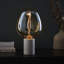4W E27 ES XL Amber Globe LED Non-Dimmable Bulb - 320lm 2000K Warm White