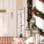 Plaque murale 36 "Merry Christmas Tree And Snowflakes