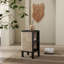 30cm W Solid Wood Bedside Table-1392868837