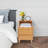 15.74'' Nightstand End Table With 2 Drawers