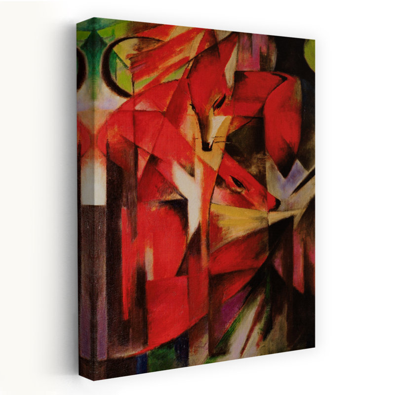Reproduction d'art mural, "The Modern Fox", H 36 po x l 24 po