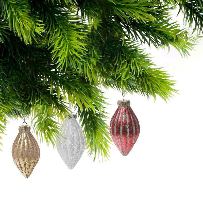 Ihcasadecor 6'' Snowflakes Holiday Shaped Ornament