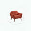 Méridienne Mid-Century moderne - capitonnée - pieds pacane-810612449