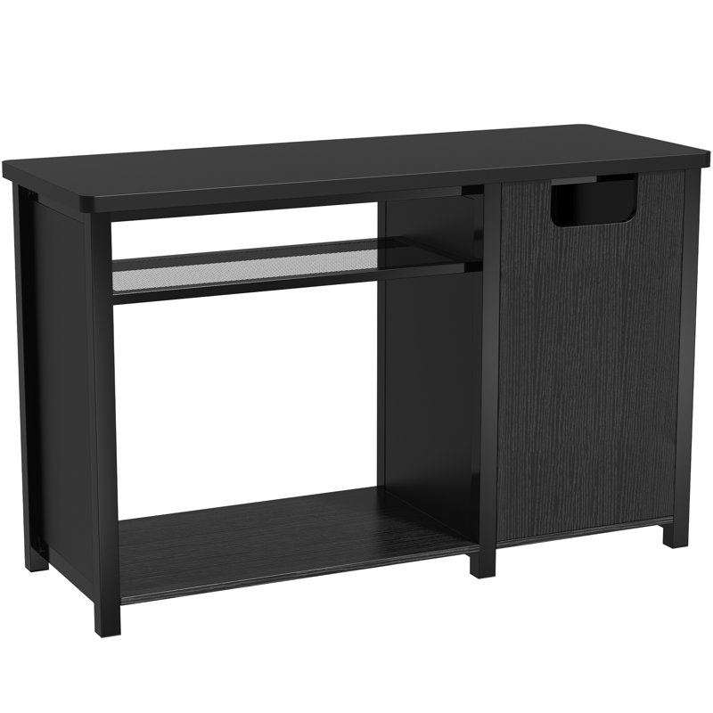 Heavy Duty Black Metal Aquarium Stand with Storage Cabinet for 55-75 Gallon Tanks