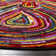 Miley Abstract Green/Blue/Red Area Rug
