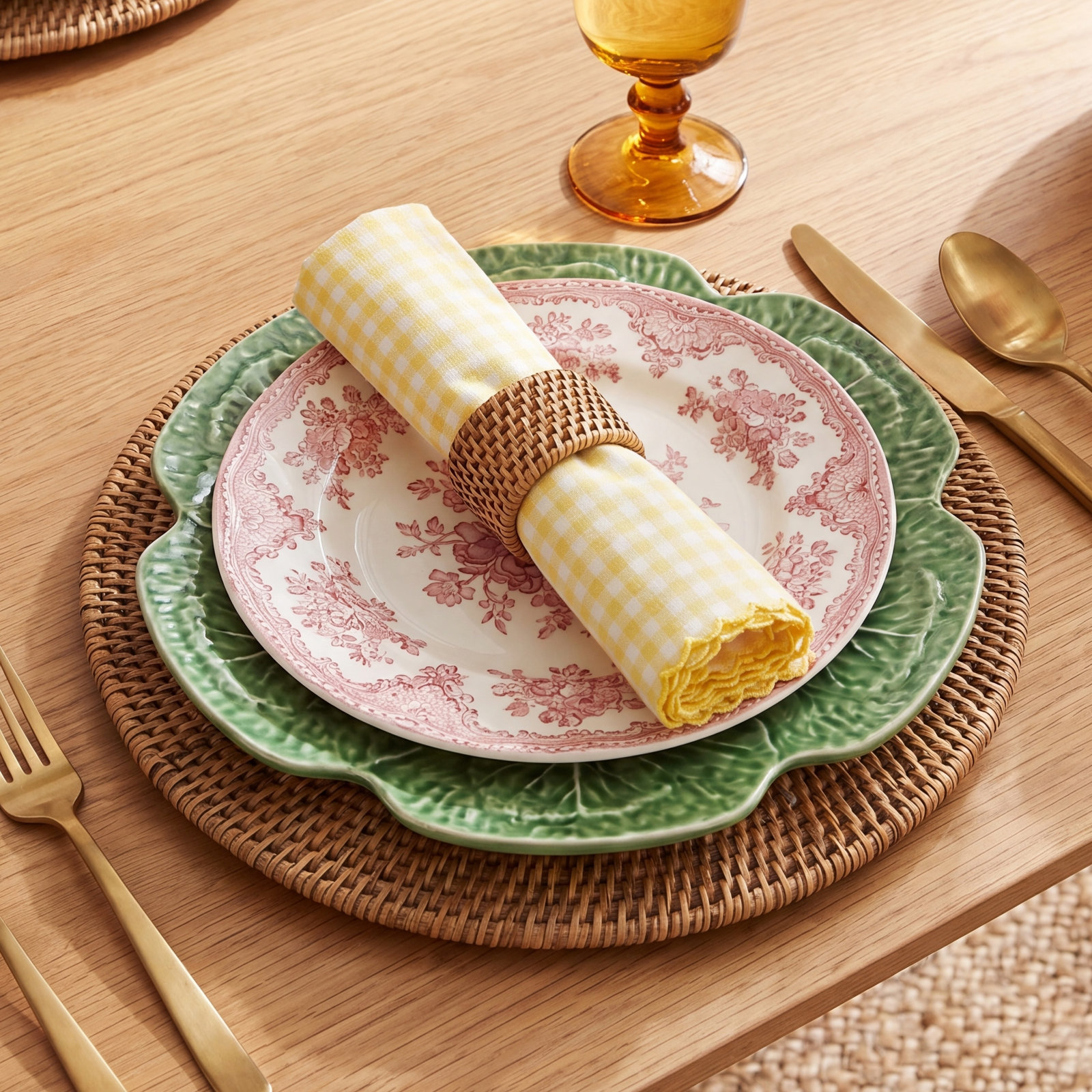 Anij Cotton Napkin, Yellow