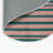 HorizontalStripes Blue Indoor and Outdoor Area Rug-1639432605