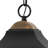 Burton Black/Distressed Copper 2 -Bulb 18.25" H Outdoor Hanging Lantern