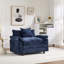 Fauteuil d'appoint moderne avec repose-pieds en chenille moderne-1888819545