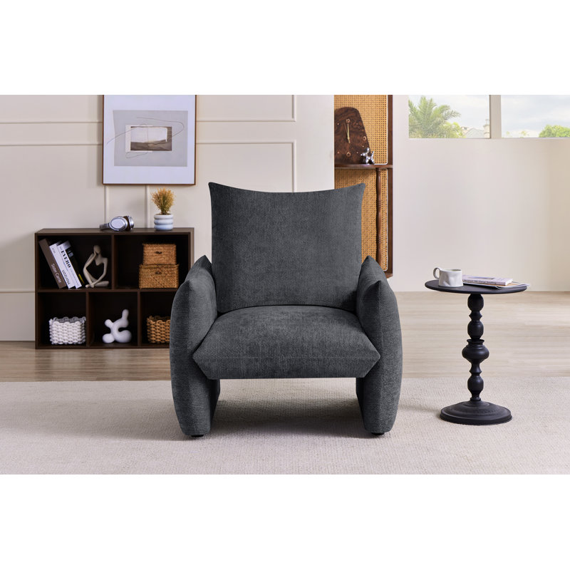 Fauteuil Velveth, Grey